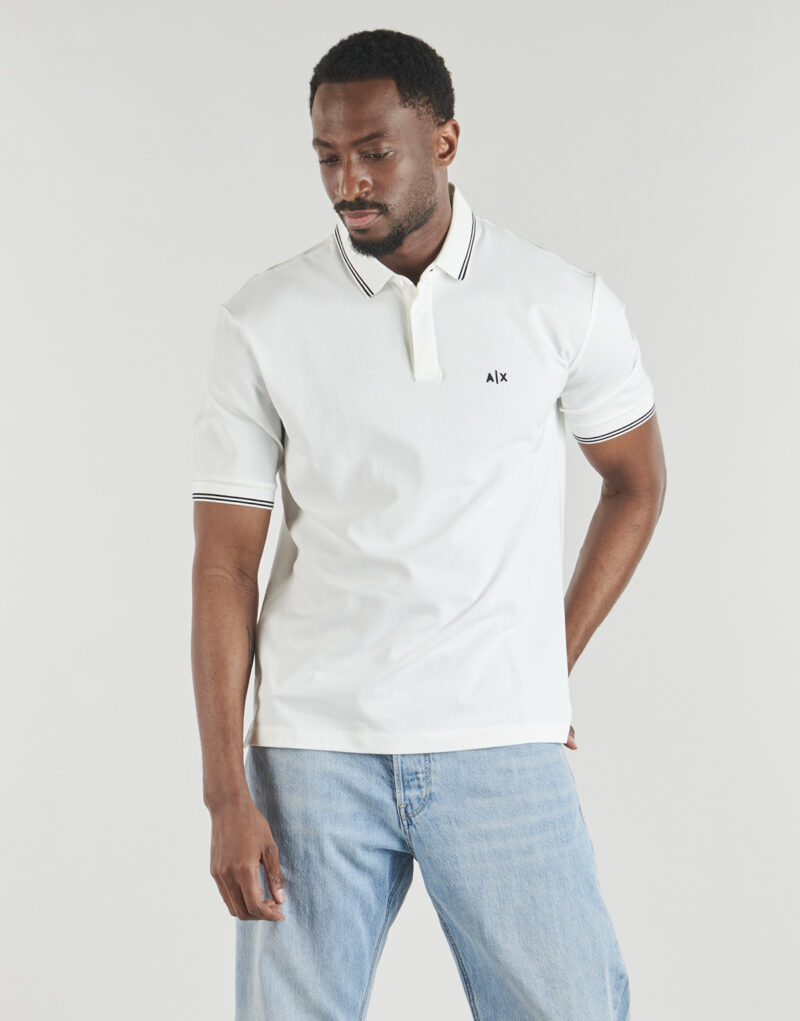 Polo Armani Exchange XM001287 Bianco Polo Uomo - 2