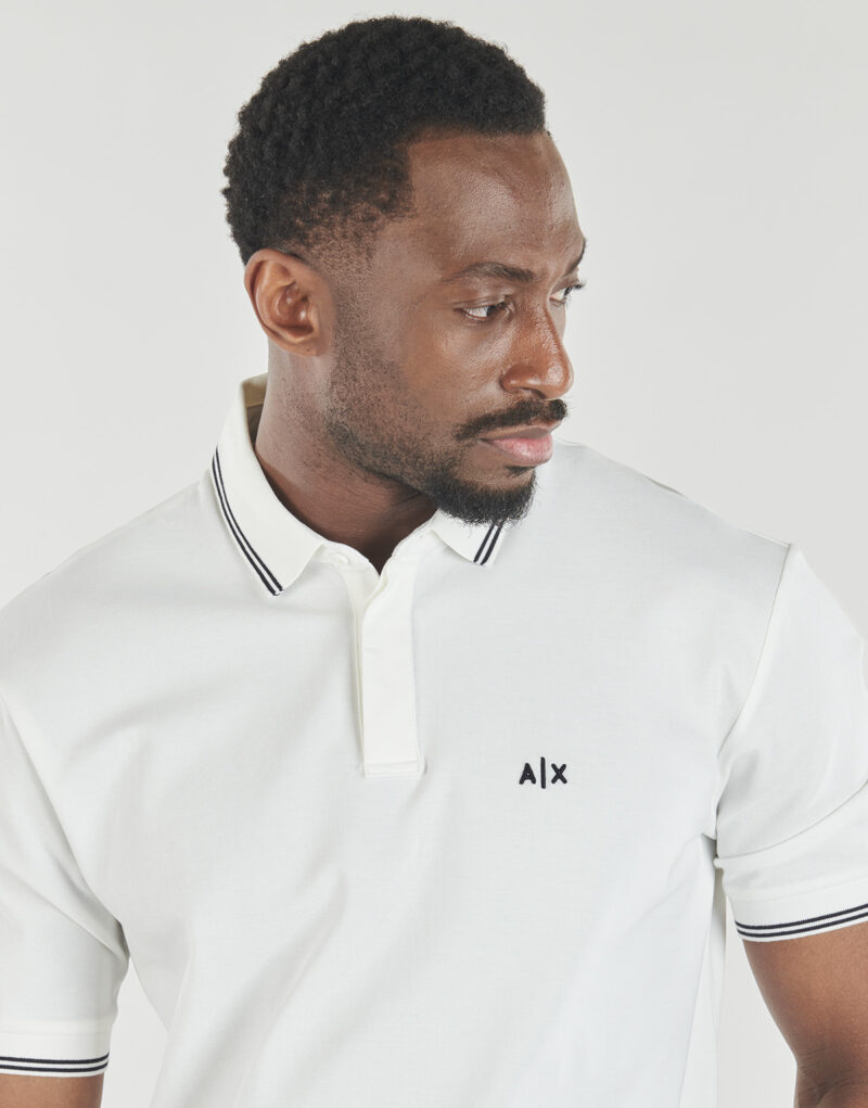 Polo Armani Exchange XM001287 Bianco Polo Uomo - 5