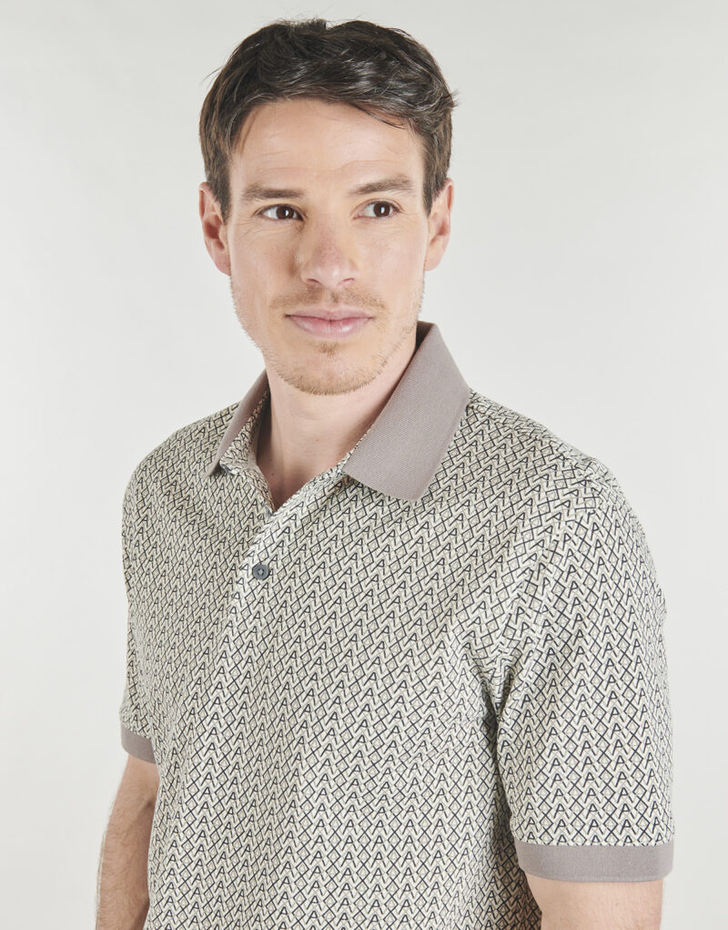 Polo  Armani Exchange  XM002015  Beige -  Polo Uomo - 5