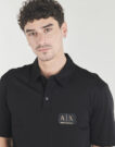 Polo Armani Exchange XM002232 Polo noir homme - 5