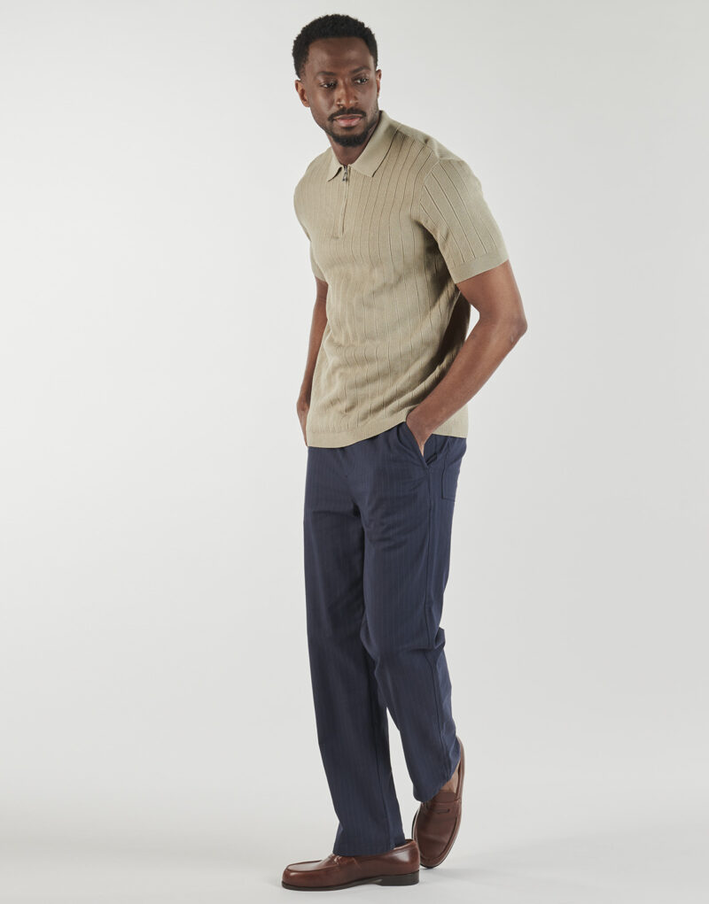 Polo Armani Exchange Polo beige homme XM002438 - 3