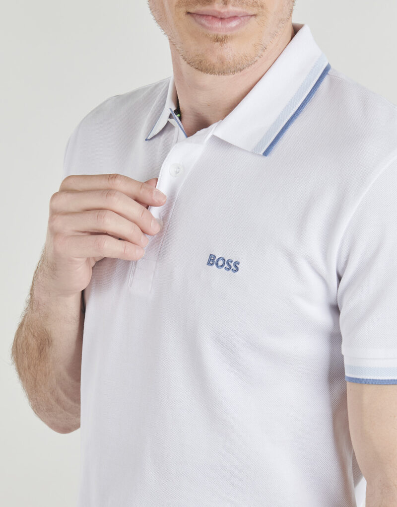 Polo  BOSS  Paddy  Bianco -  Polo Uomo - 5