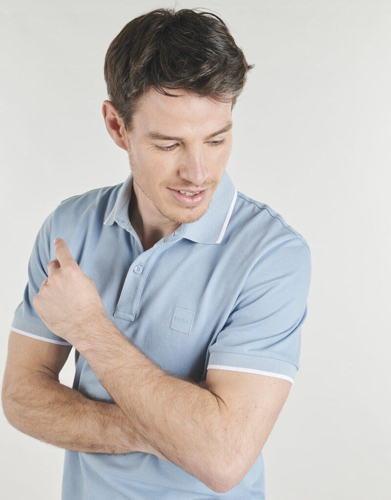 Polo  BOSS  Passertip  Blu -  Polo Uomo - 5