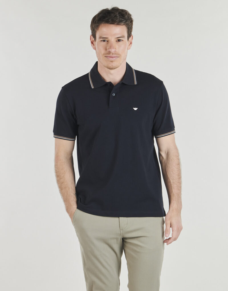 Polo Emporio Armani EM004607 Polo Marine Homme - 2