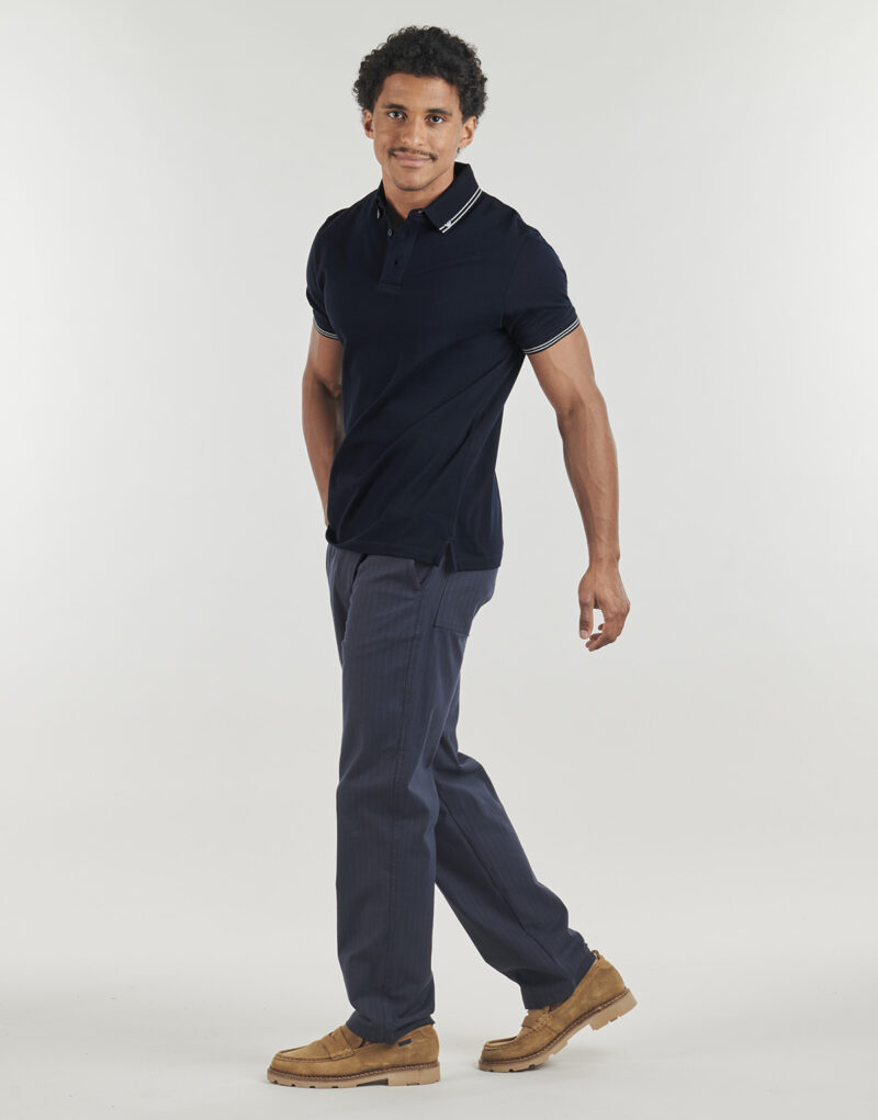 Polo Emporio Armani EM005842 Polo Marine Homme - 3