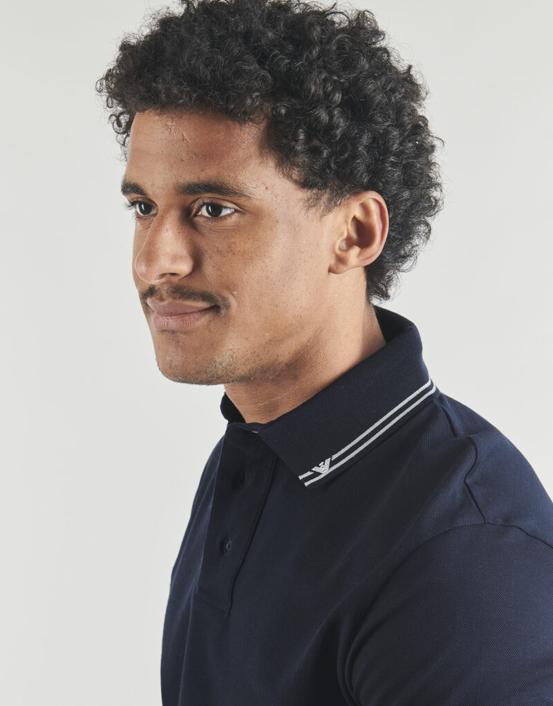 Polo Emporio Armani EM005842 Polo Marine Homme - 5