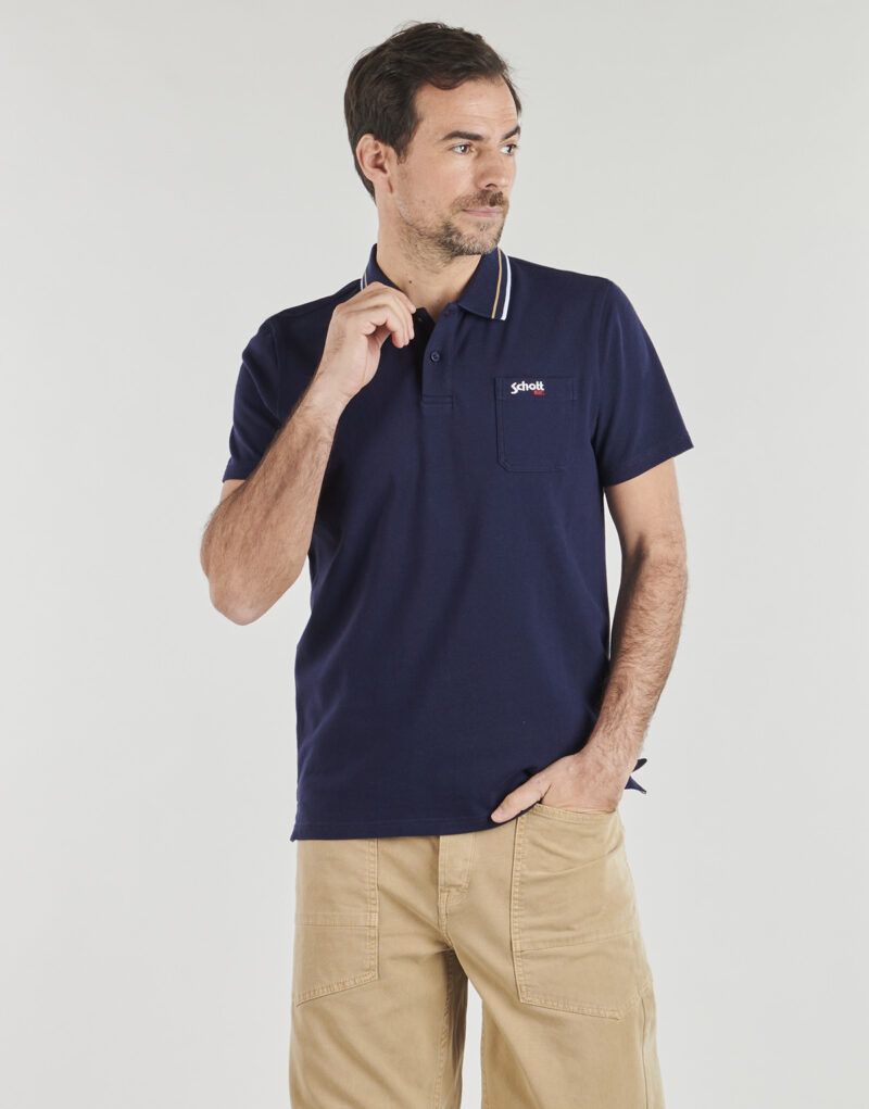 Polo Schott PS DANNY Marine Polo Uomo - 2