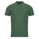 Timberland Millers River Printed Polo Green Men's Polo - 1