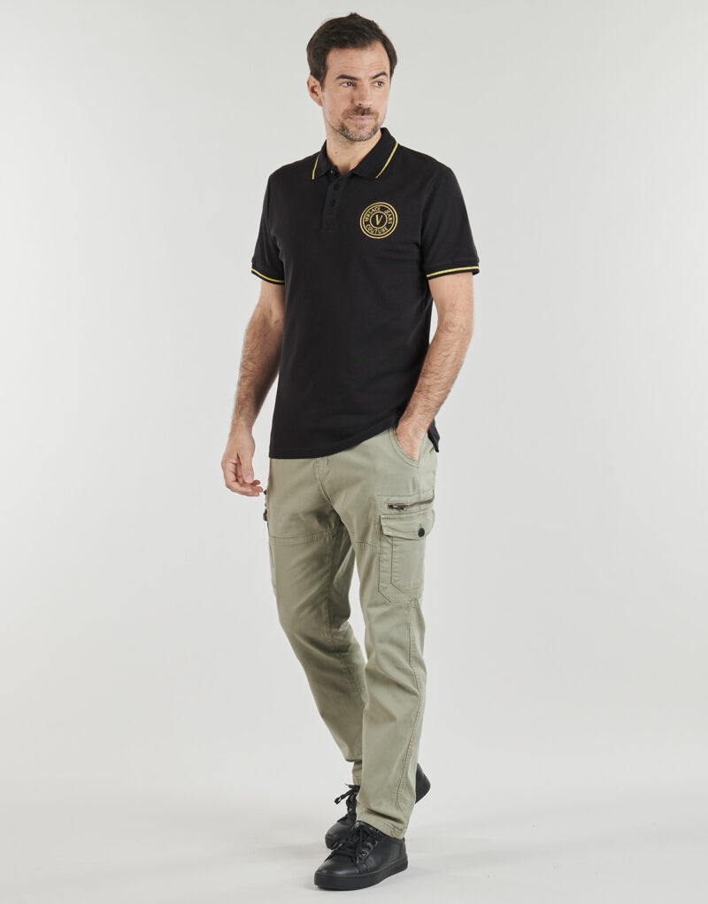Polo Versace Jeans Couture 80GAGT03 Nero Polo Uomo - 3