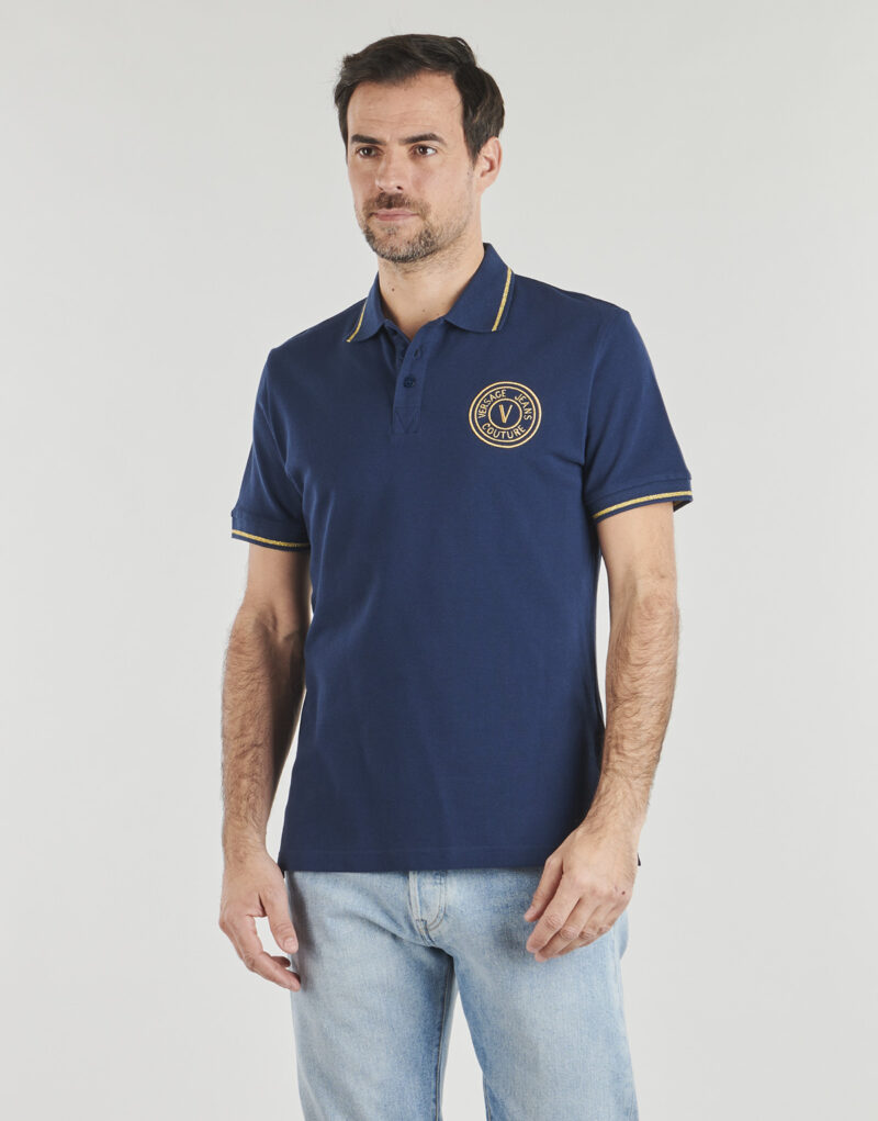 Polo Versace Jeans Couture 80GAGT03 Marine Polo Uomo - 2