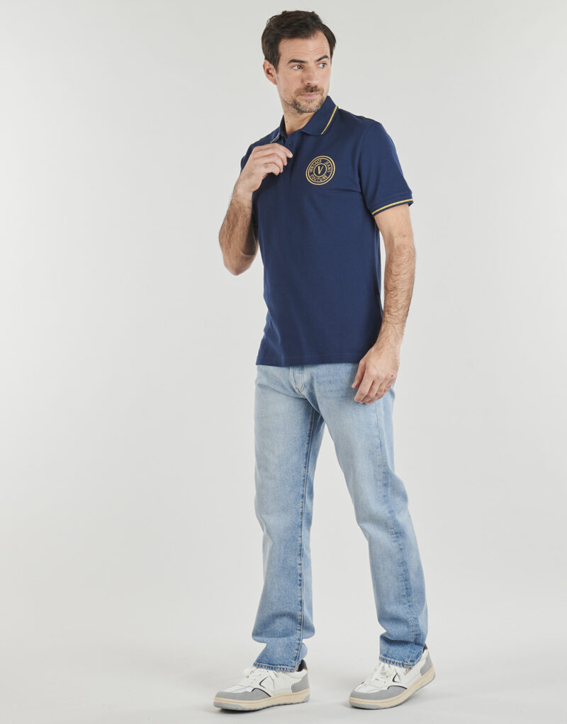 Polo Versace Jeans Couture 80GAGT03 Marine Polo Uomo - 3