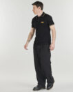 Versace Jeans Couture Polo 80GAGT05 Schwarzes Herren-Polohemd - Gr&ouml;&szlig;e 3