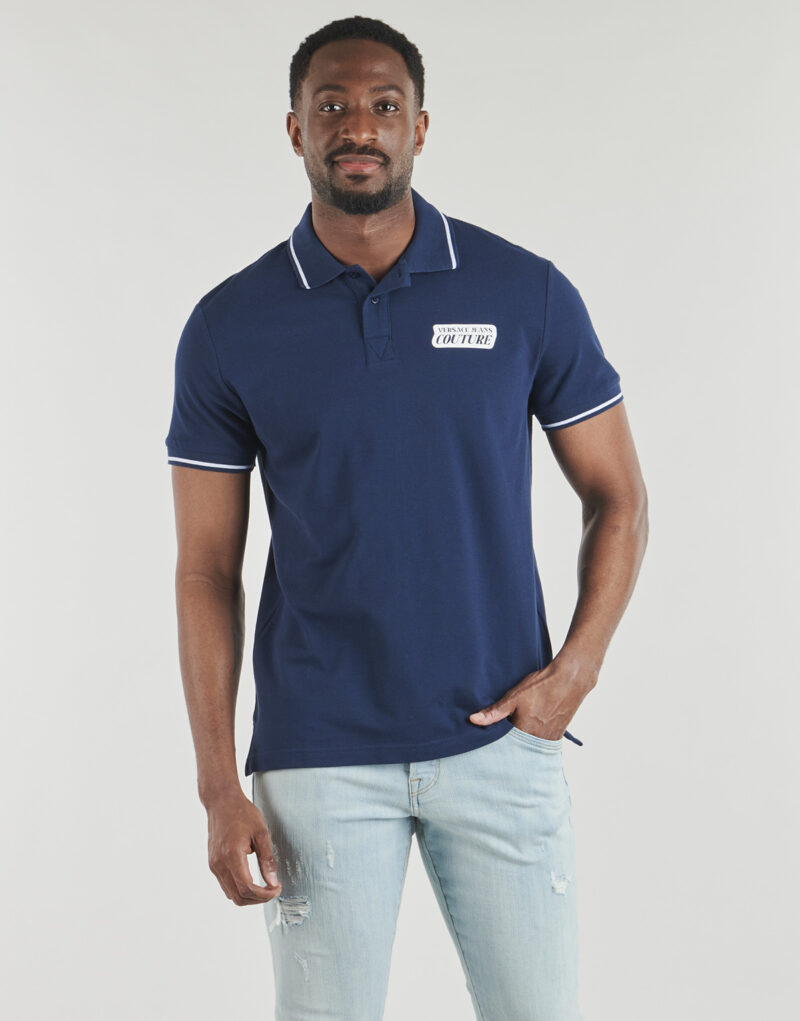 Polo Versace Jeans Couture 80GAGT17 Marine Polo Uomo - 2
