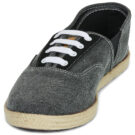 Quiksilver ESPADRILLED UP Schwarze Herren-Espadrilles - Gr&ouml;&szlig;e 3