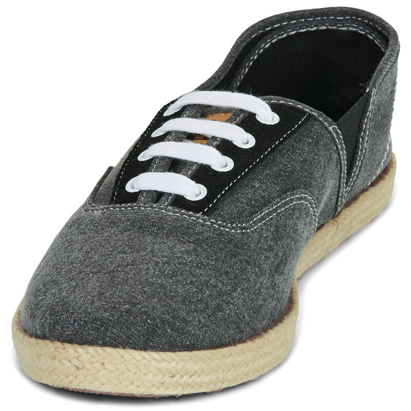 Quiksilver ESPADRILLED UP Schwarze Herren-Espadrilles - Gr&ouml;&szlig;e 3