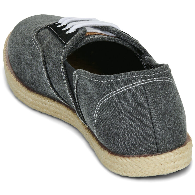 Quiksilver ESPADRILLED UP Schwarze Herren-Espadrilles - Gr&ouml;&szlig;e 5