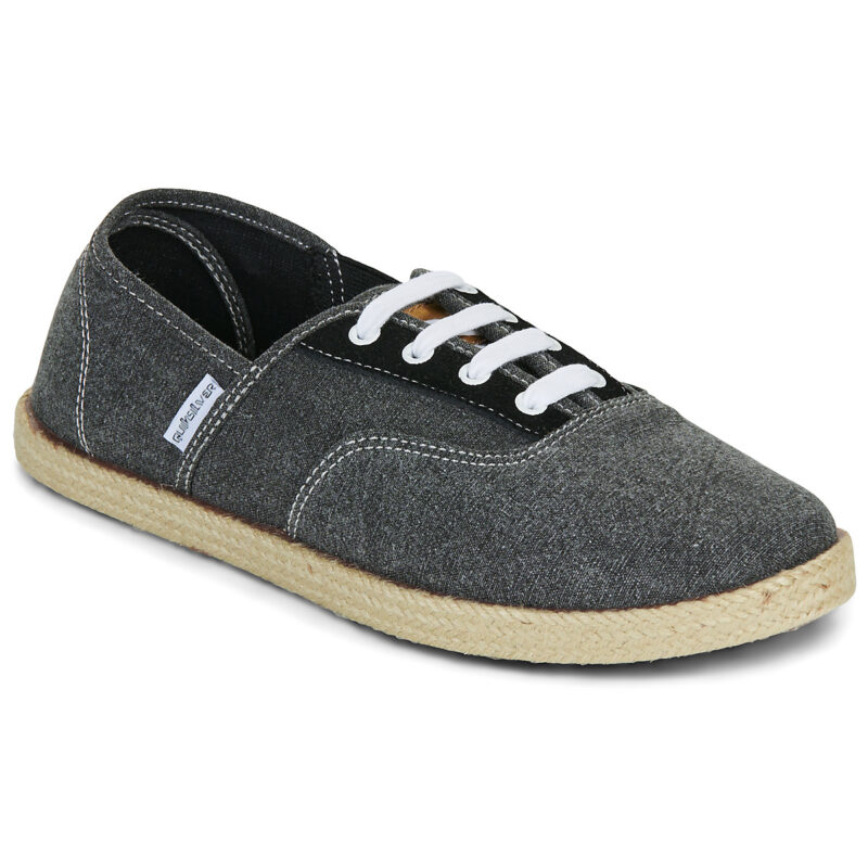 Quiksilver ESPADRILLED UP Schwarze Herren-Espadrilles - Gr&ouml;&szlig;e 1