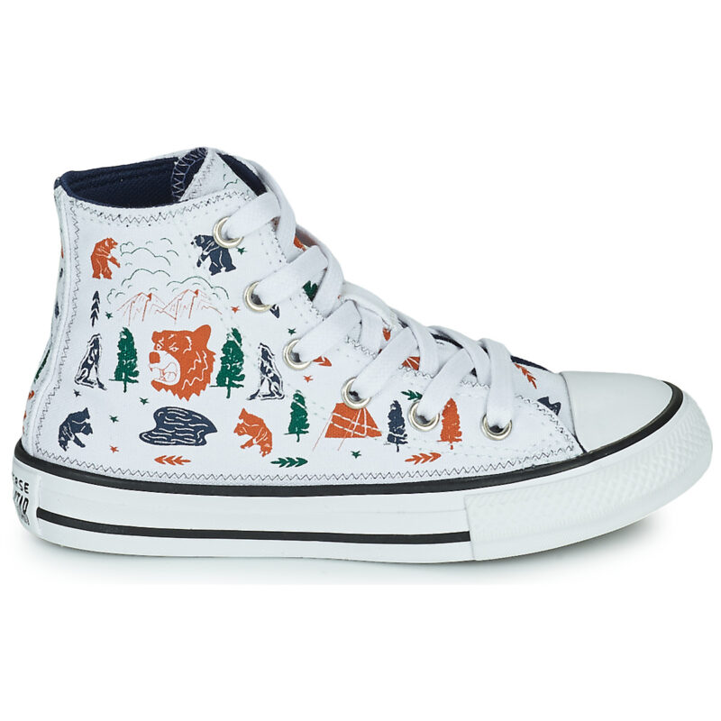 Converse CHUCK TAYLOR ALL STAR EXPLORER HI Bianco Sneakers Bambino - 2