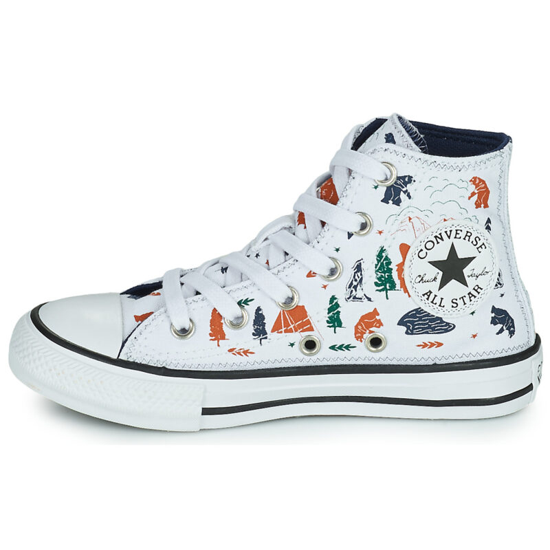 Converse CHUCK TAYLOR ALL STAR EXPLORER HI Bianco Sneakers Bambino - 4