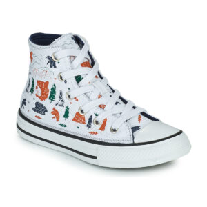 Scarpe bambini ragazzo Converse  CHUCK TAYLOR ALL STAR EXPLORER HI  Bianco Converse 194433201834