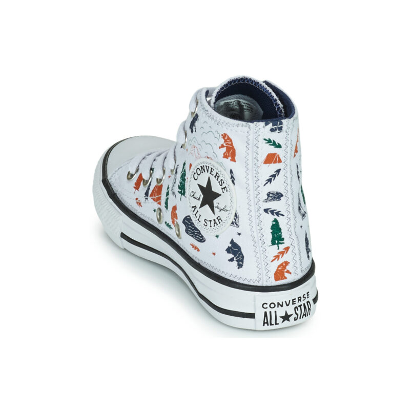 Converse CHUCK TAYLOR ALL STAR EXPLORER HI Bianco Sneakers Bambino - 5