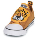 Converse CHUCK TAYLOR ALL STAR ONE STRAP LEOPARDS EASY-ON Marrone Sneakers Bambino - 3