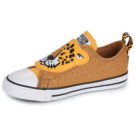 Converse CHUCK TAYLOR ALL STAR ONE STRAP LEOPARDS EASY-ON Marrone Sneakers Bambino - 4