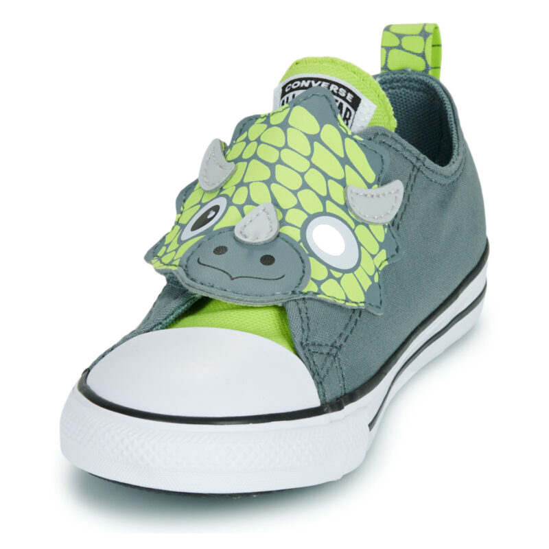 Converse Zapatillas CTAS ONE STRAP DINOS EASY-ON verdes para ni&ntilde;o - 3