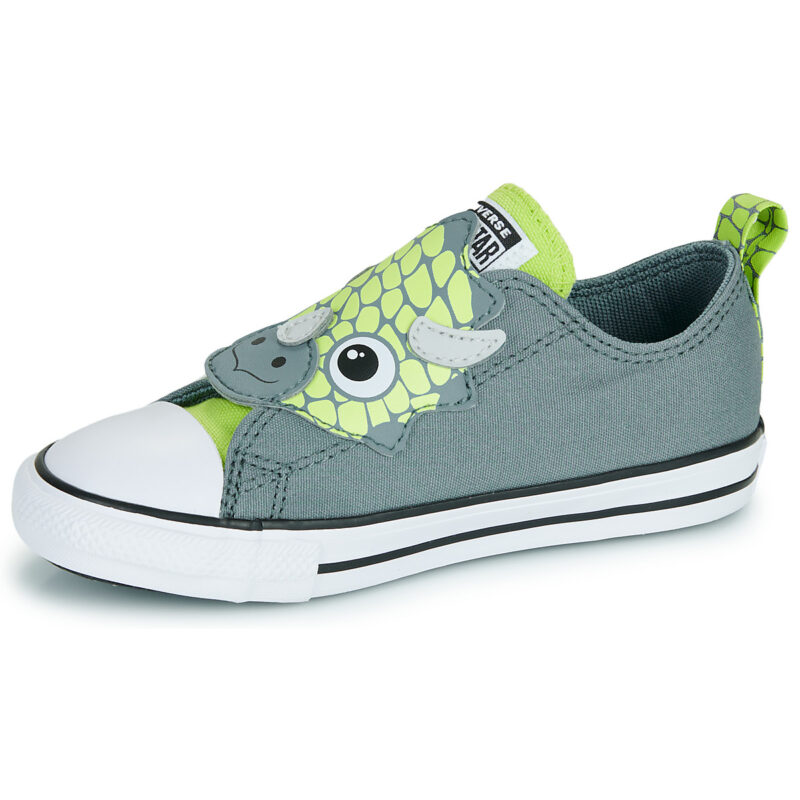 Converse Zapatillas CTAS ONE STRAP DINOS EASY-ON verdes para ni&ntilde;o - 4