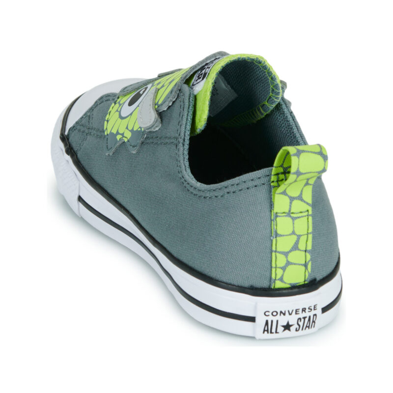 Converse Zapatillas CTAS ONE STRAP DINOS EASY-ON verdes para ni&ntilde;o - 5