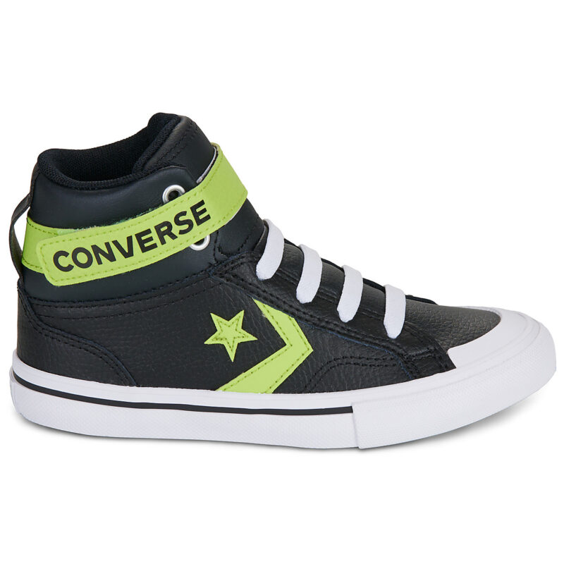 Converse PRO BLAZE STRAP LEATHER Nero Sneakers Bambino - 2