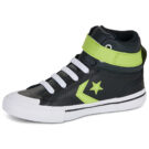 Converse PRO BLAZE STRAP LEATHER Nero Sneakers Bambino - 4