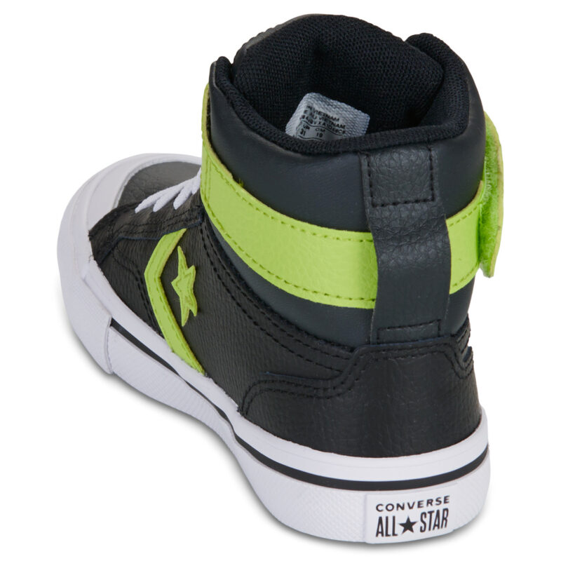 Converse PRO BLAZE STRAP LEATHER Nero Sneakers Bambino - 5