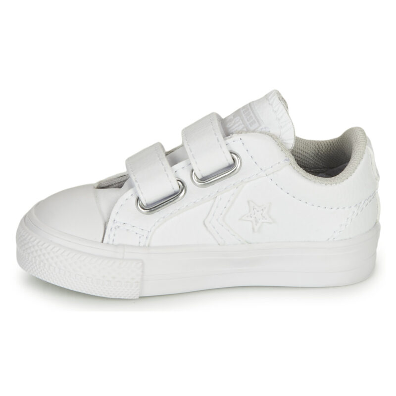 Converse STAR PLAYER OX Bianco Sneakers Bambino - 4