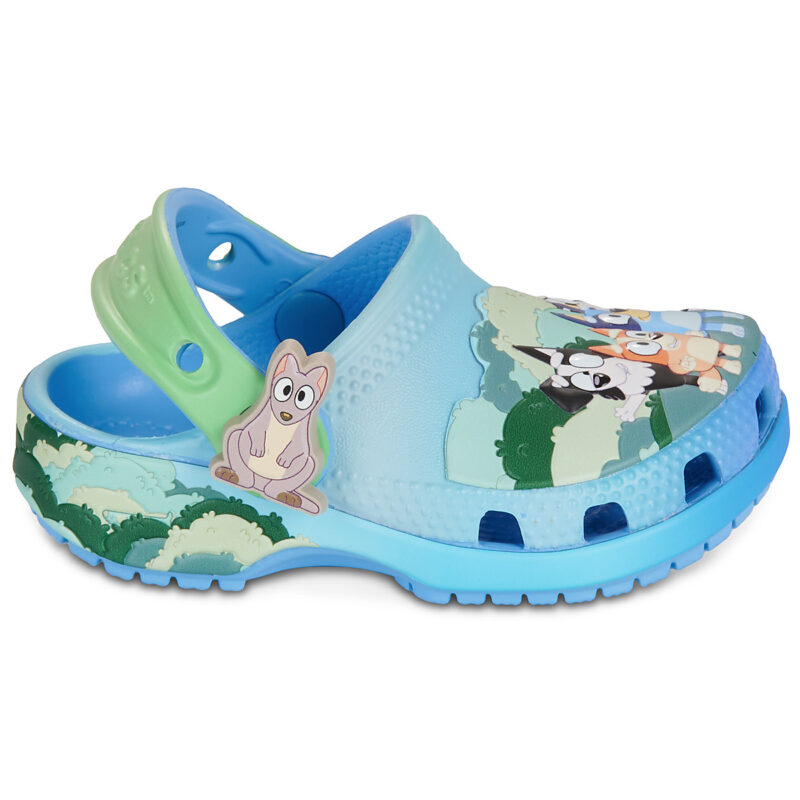 Zuecos Crocs Bluey Multi Cls Clg T azules para ni&ntilde;os - 2