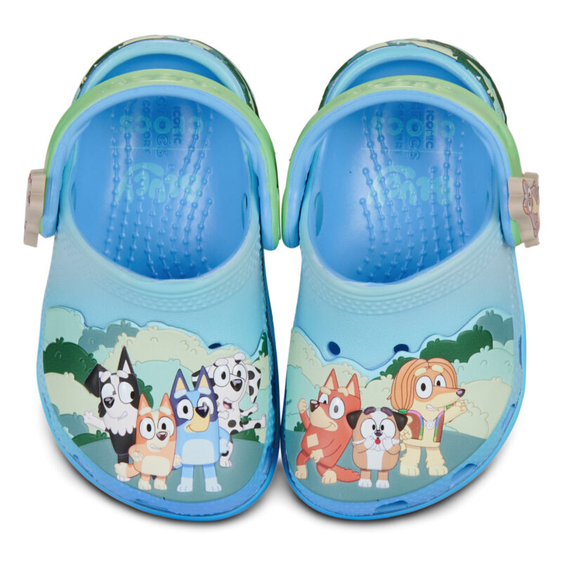 Zuecos Crocs Bluey Multi Cls Clg T azules para ni&ntilde;os - 6