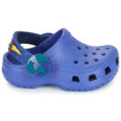 Crocs C Imagination LightsBkstrpCgT Blu Zoccoli Bambino - 2