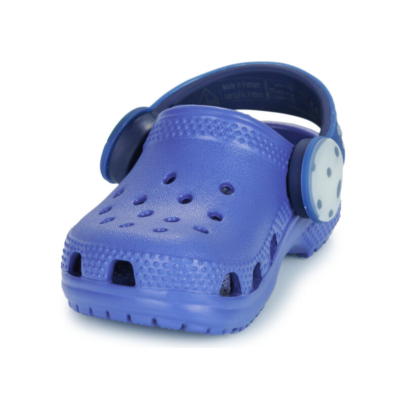 Crocs C Imagination LightsBkstrpCgT Blu Zoccoli Bambino - 3