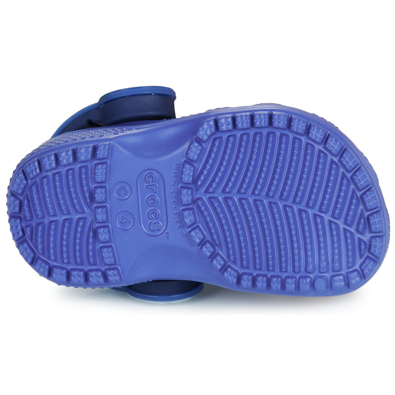 Crocs C Imagination LightsBkstrpCgT Blu Zoccoli Bambino - 7