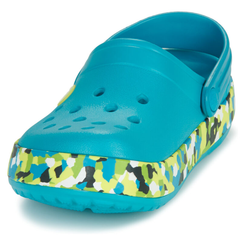 Crocs Crocband Glow Confetti BandCgK Bleu Sabots Enfant - 3