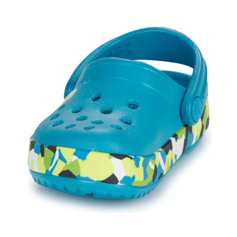 Crocs Crocband Glow Confetti BandCgT Bleu Sabots Enfant - 3