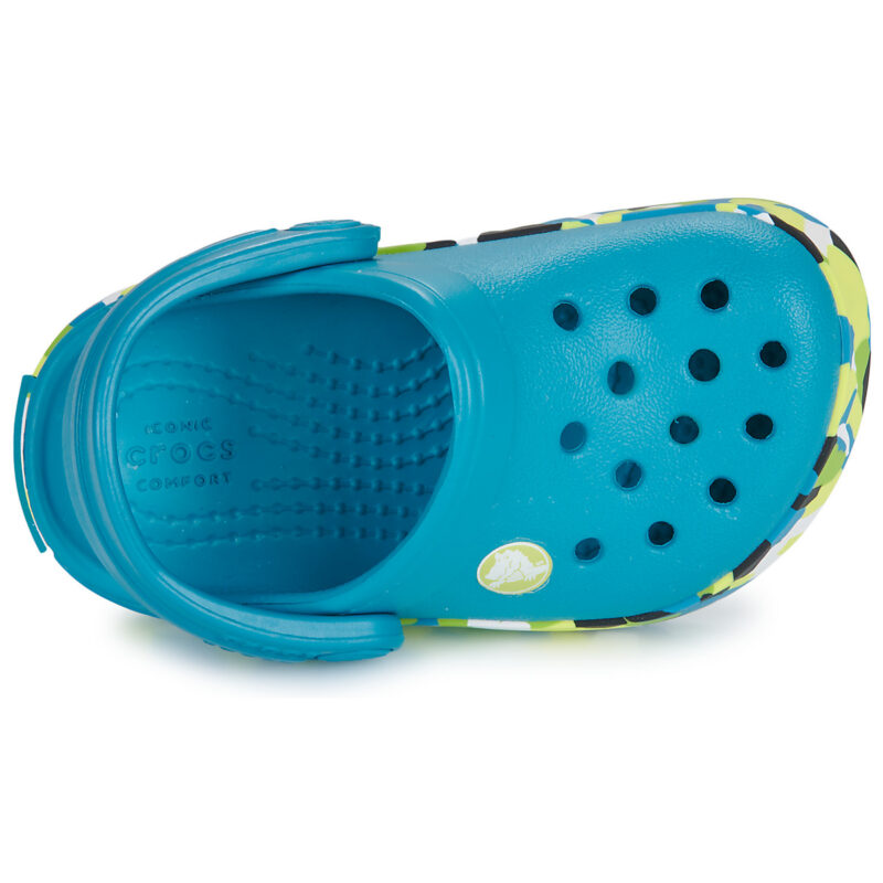 Crocs Crocband Glow Confetti BandCgT Bleu Sabots Enfant - 6