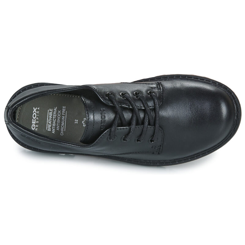 Geox J CASEY G. C Black Derby Ni&ntilde;o - 6