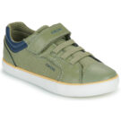 Geox Baskets kaki J GISLI BOY A pour gar&ccedil;ons - 1