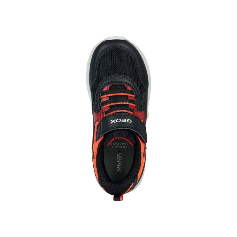 Geox J N.TORQUE B. Baskets noires enfant - 3