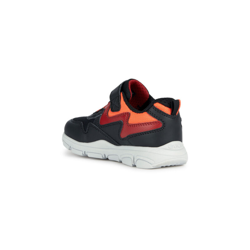 Geox J N.TORQUE B. Baskets noires enfant - 5