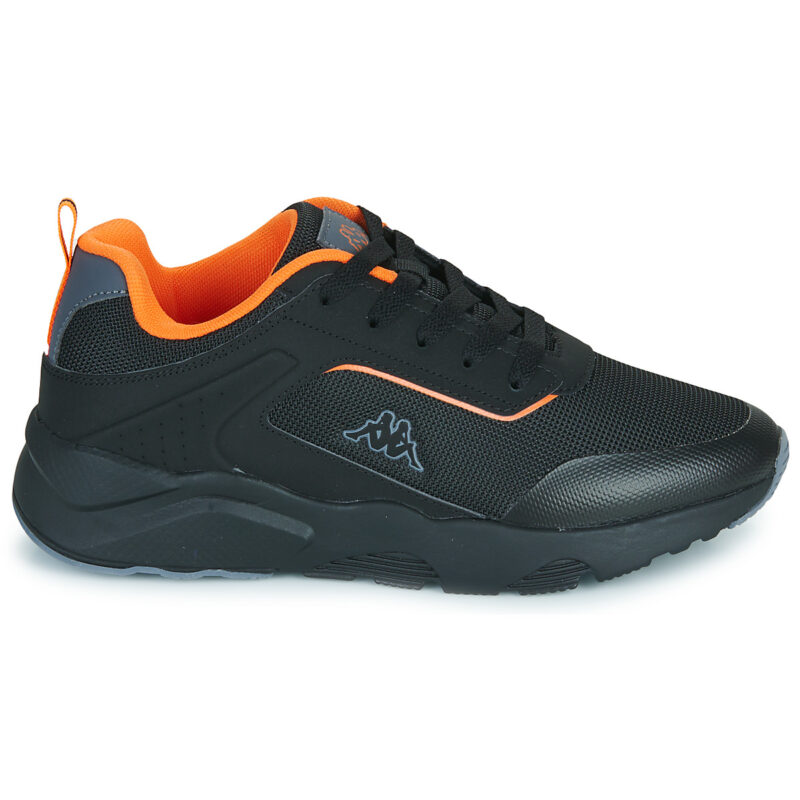 Kappa LOGO SAFIR 2 KID Schwarze Sneaker f&uuml;r Kinder - Gr&ouml;&szlig;e 2