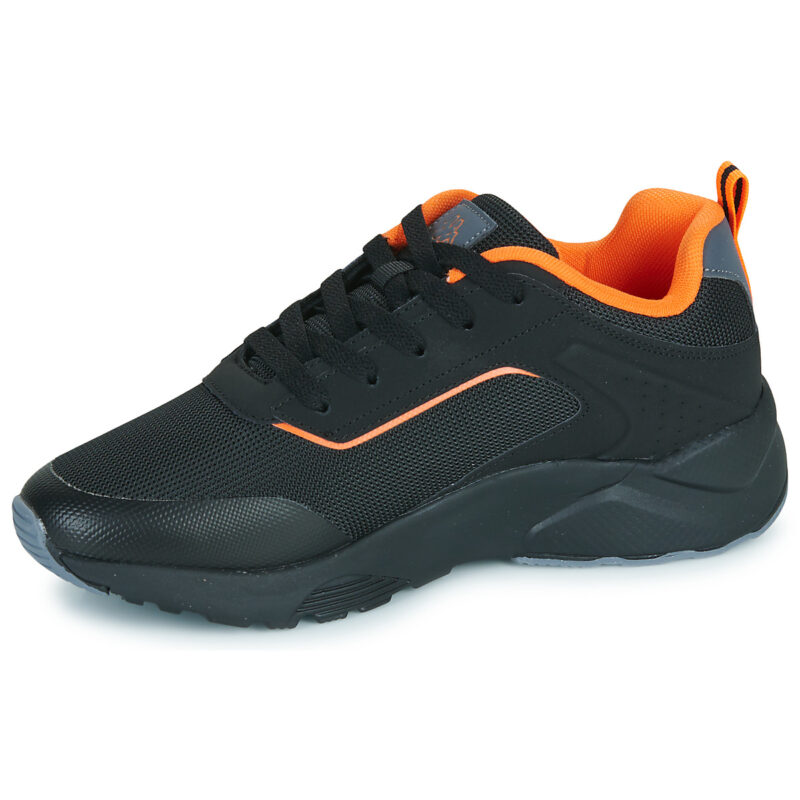 Kappa LOGO SAFIR 2 KID Schwarze Sneaker f&uuml;r Kinder - Gr&ouml;&szlig;e 4
