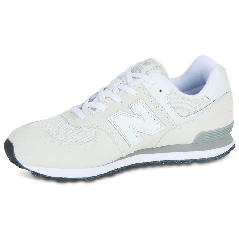 New Balance 574 Beige Sneakers Bambino - 4