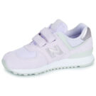 New Balance 574 Rosa Sneakers Bambino - 4